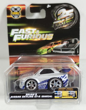 Jada Fast Furious 25 Years Small Blocks 1/43 Brian's Nissan Skyline GT-R NEW
