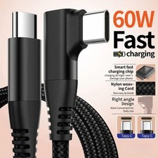 USB C Cable 2M 6.6FT USB C Data Transfer 60W PD Fast Charging Cable