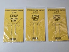 2-piece Collar Stay Officers Equipment  Company Insignia Of The Corps 