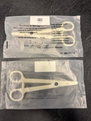Body Piercing Instruments 20 pcs and 1 bottle of marking sticks