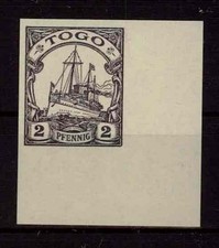 Dt. KOLONIEN - TOGO - 2 Pfg. UNVERAUSGABTE WERTSTUFE !! - PROBEDRUCK !! RARE !!