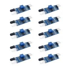 10PCS New IR Infrared Obstacle Avoidance Sensor Module Part For Smart Car Robot