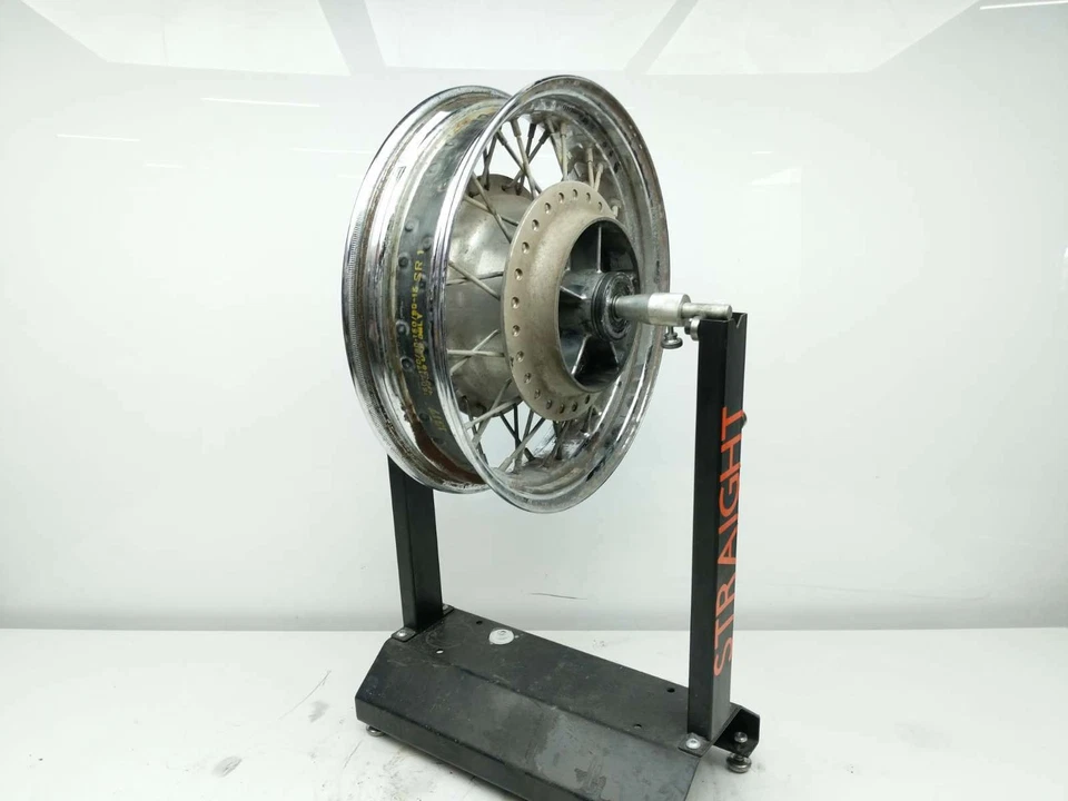 03 Honda Shadow Spirit VT750 Rear Wheel Rim STRAIGHT 15" - Image 2 of 4