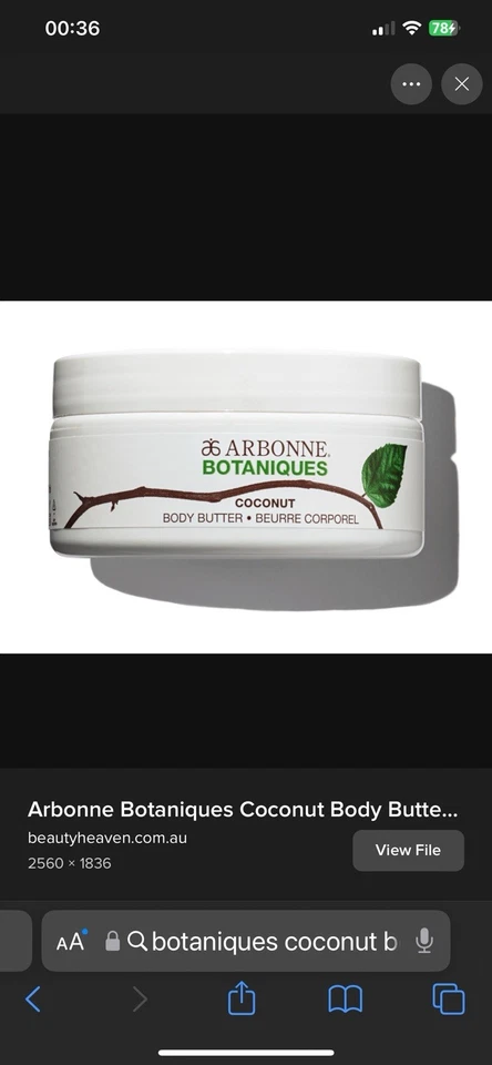 Arbonne Borman Iques 椰子油 8 盎司(227 毫升)密封全新无标签免运费 — 第 3/4 张图片