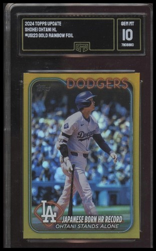 Shohei Ohtani 2024 Topps Update #US123 Gold GMA