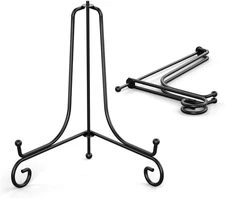 TR-LIFE Plate Stands for Display - 10 Inch Plate Holder Display Stand + Metal Ea