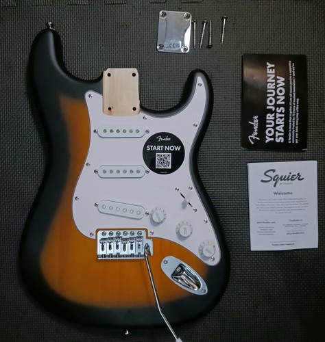 New Fender Squier Strat Loaded Custom Body