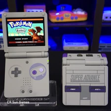 Super Nintendo SNES Game Boy Advance GBA SP IPS V2 and Usb-C 