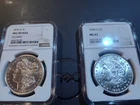 1878 CC Morgan silver dollar NGC UNC Detail (Cleaned) + BONUS O Morgan MS62 Free