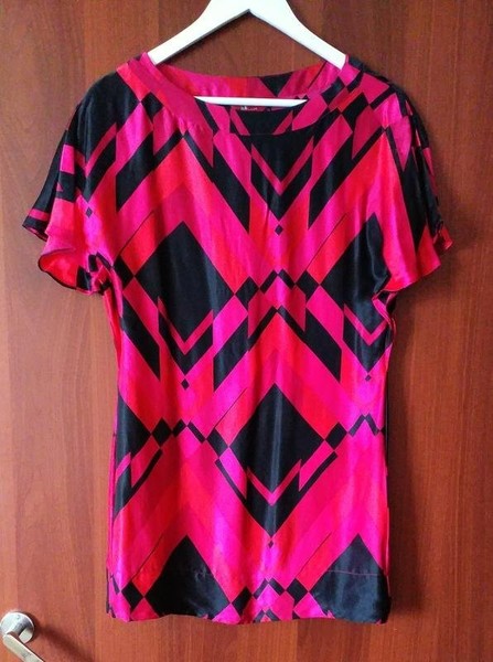 Women Monsoon Dress Black Silk 36 #NN6V