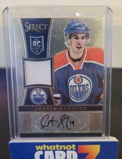 Justin Schultz 2013-14 Panini Select Hockey Rookie RC Jersey Autograph Auto /199