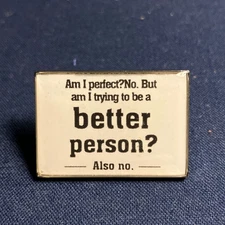 BoJack Horseman"Am I perfect? No" Pin badge art pins