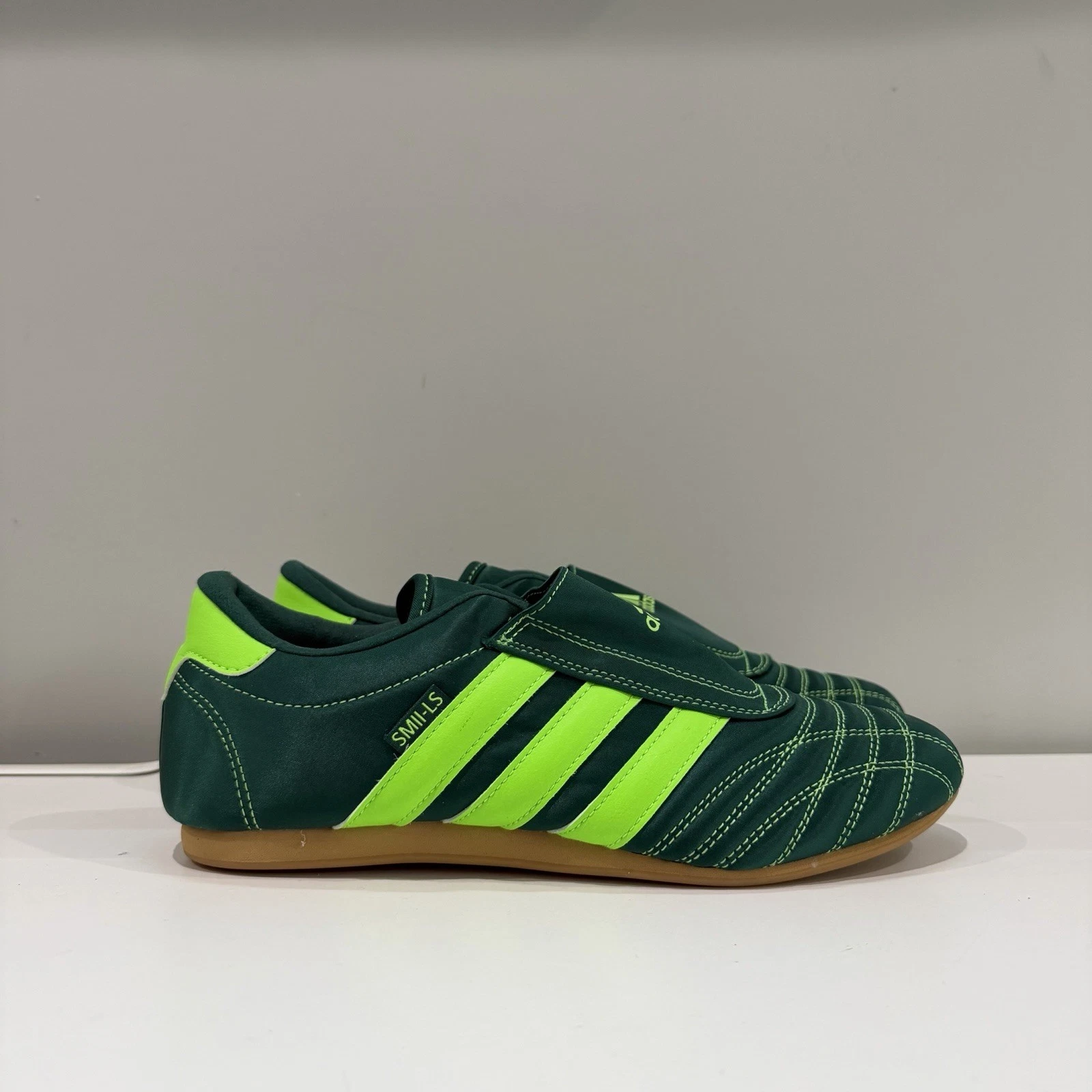 New Adidas Women's Taekwondo Shoes - Collegiate Green (JQ8210)