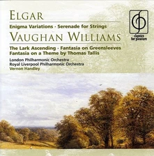 VERNON HANDLEY - Greatest Hits Of Vaughan Williams & Elgar - CD - Import - Mint
