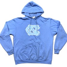 Champion North Carolina Tar Heels Hoodie L Light Blue Unisex UNC NCAA
