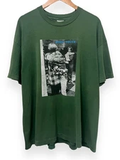 Vintage 1996 Sonic Youth Dancing Kid Rare Green Color Unisex Shirt WA1713