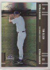 2005 Playoff Prestige Xtra Bases Black 23/25 Tim Olson #97 Auto 0q3