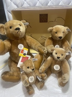  STEIFF - 1984 COLLECTOR EDITION - CINNAMON BEAR SET -  MARGARET STRONG 1560/00 