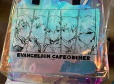 Neon Genesis Evangelion Limited Edition Vinyl Bag Rainbow Clear New Unused