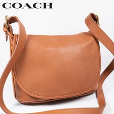 Coach C8Z-4150 Shoulder Bag Leather Brown Vin...