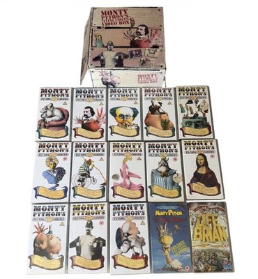Monty Python's Flying Circus (VHS Box Set) plus Holy Grail & Life of Brian