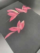 Kimono Konjaku Club Pure Silk Belt Vintage Nagoya Shiose Leaf Japan