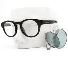 Giorgio Armani Eyeglasses AR8190U Fold Clip-On Sunglass Lens 48mm w/case READ
