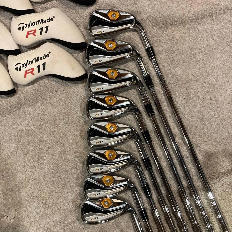Juego de plancha TaylorMade R11 8 piezas 5-Pw-Aw-Sw Flex R Fujikura TM65i (sin derechos de aduana) Foto 2 de 4