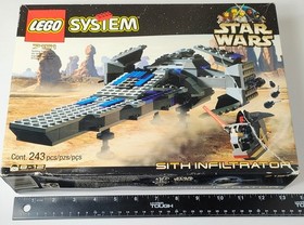 LEGO Star Wars: 7151 Sith Infiltrator w/Box & Instructions, *NO MINIFIGURE*