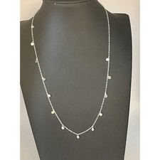 Silpada 'Silver Lace' Adjustable Sterling Silver Station Necklace