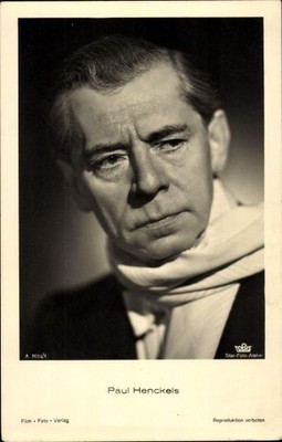 Ak Schauspieler Paul Henckels, Schal, Portrait - 3946301