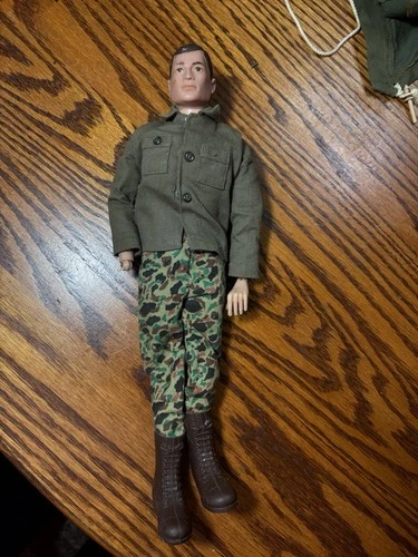 GI Joe 12-inch Action Figure with Accessories Vintage 1960s