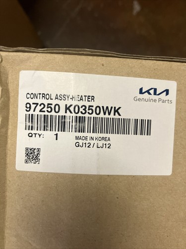 97250-K0350WK 2020-2022 Soul Heater A/C Temperature Control Unit Assembly New - Picture 10 of 10