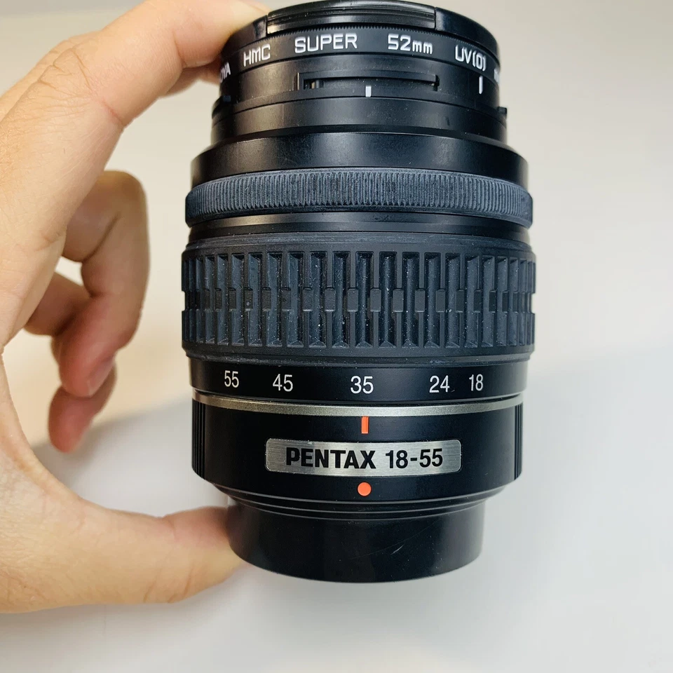Pentax SMC DAL 18-55mm f/3.5-5.6 Digital zoom Lens HOYA Filter Mint Condition - Image 2 of 4