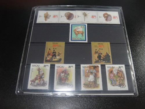 MACAO 1991 Jahrespackung komplett 7er Set postfrisch xf scv $ 67,80 - Bild 2 von 2