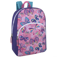 Girl's Printed Backpack-15 Inch-Assorted-  NWT  