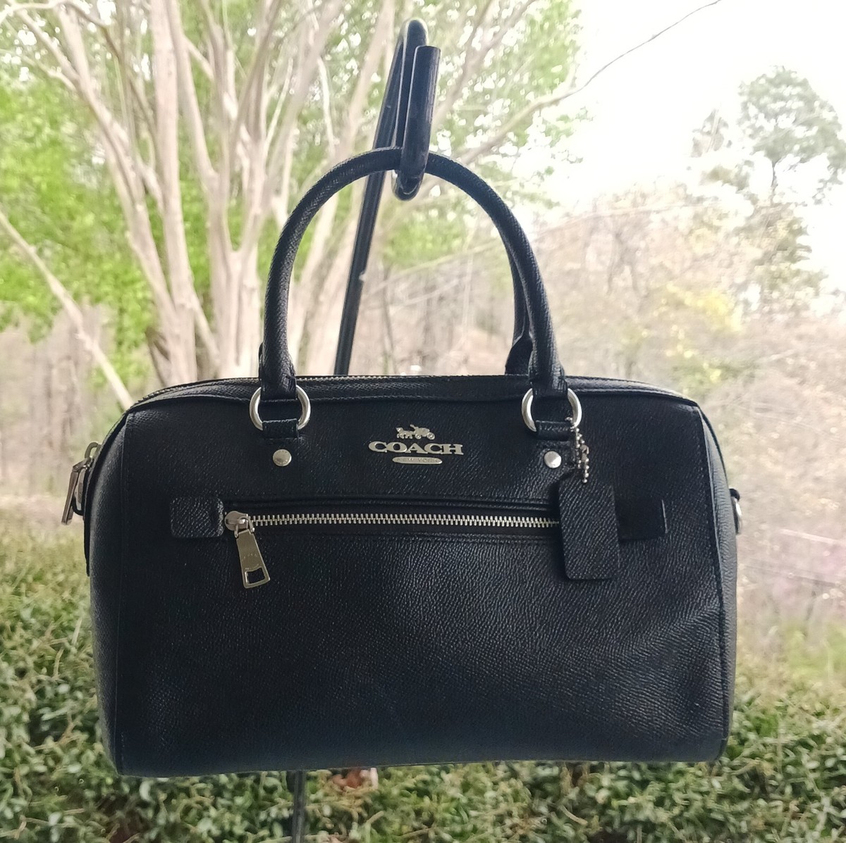 COACH★Rowan Satchel 2way ★F83607/ F79946 (追跡付き) Coach Rowan SMALL F79946 Black Leather Satchel | eBay