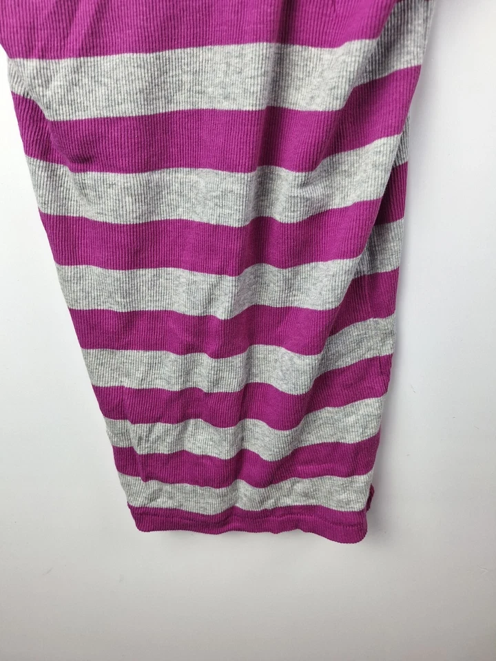 Женская майка Arizona размер S фиолетовая серая в полоску повседневный пуловер без рукавов - Изображение 4 из 4