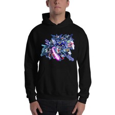 New Gundam Anime Men's Hoodie Sweatshirt with Pockets S-5XL