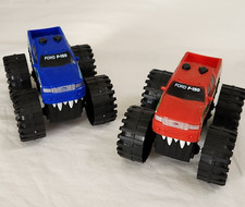 Lot 2 Ford F-150 Monster Trucks Alligator Giant T-Rex Lights & Sound 5x3.5