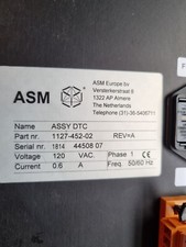 ASM ASSY DTC 1127-452-02 REV A (RS3.3)