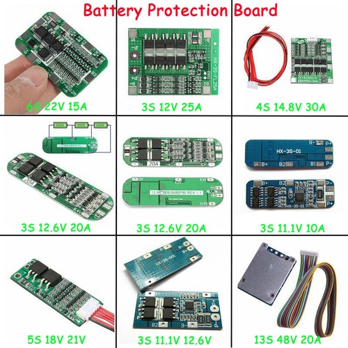 3S/4S/5S/6S/13S BMS PCB Protection Board For 18650 Li-ion Lithium Battery Cell - Zdjęcie 4 z 15