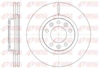 Remsa 2X Bremsscheibe Vorne Ø282.8 Mm FüR Peugeot 407 SW 6E_ 2.0 Hdi 135 508