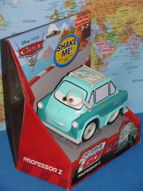 Disney Pixar Cars Fisher Shake N Go Professor Z 2010 Races 20 FT for ...