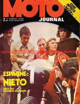 MOTORRAD JOURNAL 85 Test Honda CB 750 Four JAPAUTO 950 SS Angel Nieto Salon 1972