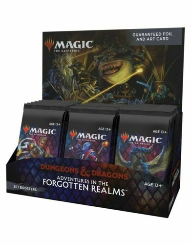 Adventures in the Forgotten Realms Set Booster Box MTG Brand New Sealed