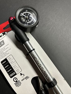 Ravx 400PSI Shock X Bike Bicycle Air Shock Pump W/ Gauge Alloy MTB