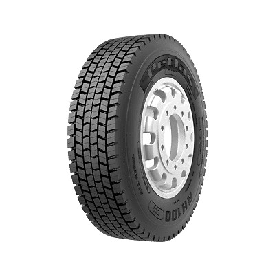 Pneu TBR Petlas RH100 315/80 R22.5 à haute traction pour essieu moteur