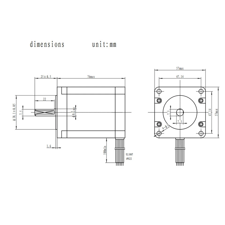 3mm~20mm ER32 Collet CNC Hollow Shaft Axis Rotary Table Router Rotational Axis - Image 3 of 4