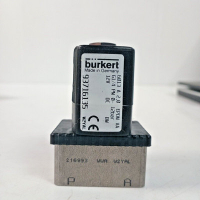  BURKERT 6013 A 2.0 EPDM VA G1/4 Solenoid Valve 24VDC 8W